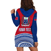(Custom Personalised) Tuamasaga Samoa Hoodie Dress Polynesian Pattern LT13 - Wonder Print Shop