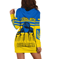 Ukraine Hoodie Dress Strong Ukrainian LT13 - Wonder Print Shop