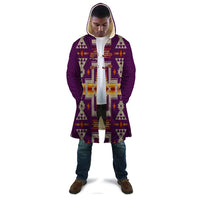 dark-purple-tribe-design-native-american-cloak