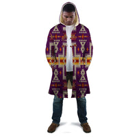dark-purple-tribe-design-native-american-cloak
