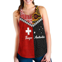 Tonga Combine Australia Aboriginal Heritage Women Tank Top LT12 - Wonder Print Shop
