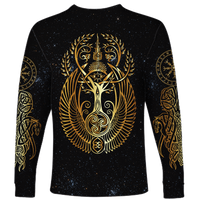 Viking Yggdrasil Tree Of Life Odin Long Sleeve Shirt LT12 - Wonder Print Shop