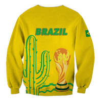 Brazil Champion Football World Cup 2022 Sweatshirt - LT12 - Wonder Print Shop
