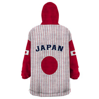 Japan 2023 Baseball Simple Style Wearable Blanket Hoodie - Wonder Print Shop