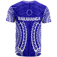 Cook Islands Rakahanga T Shirt Tribal Pattern LT12 - Wonder Print Shop