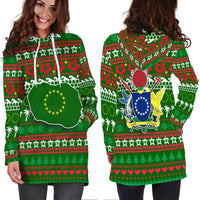 Cook Islands Christmas Hoodie Dress - Ugly Christmas LT12 - Wonder Print Shop