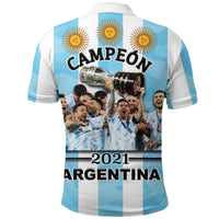 Argentina Champion 2021 Teammate Polo Shirt LT20 - Wonder Print Shop