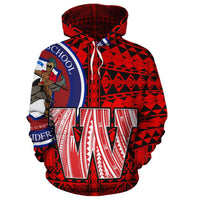 Polynesian Hawaii Hoodie Waianae - Wonder Print Shop