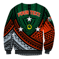 Custom Personalised Vanuatu Penama Province Tribal Pattern Sweatshirt LT12 - Wonder Print Shop