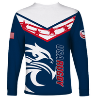 USA Rugby Legends Long Sleeve Shirt LT12 - Wonder Print Shop