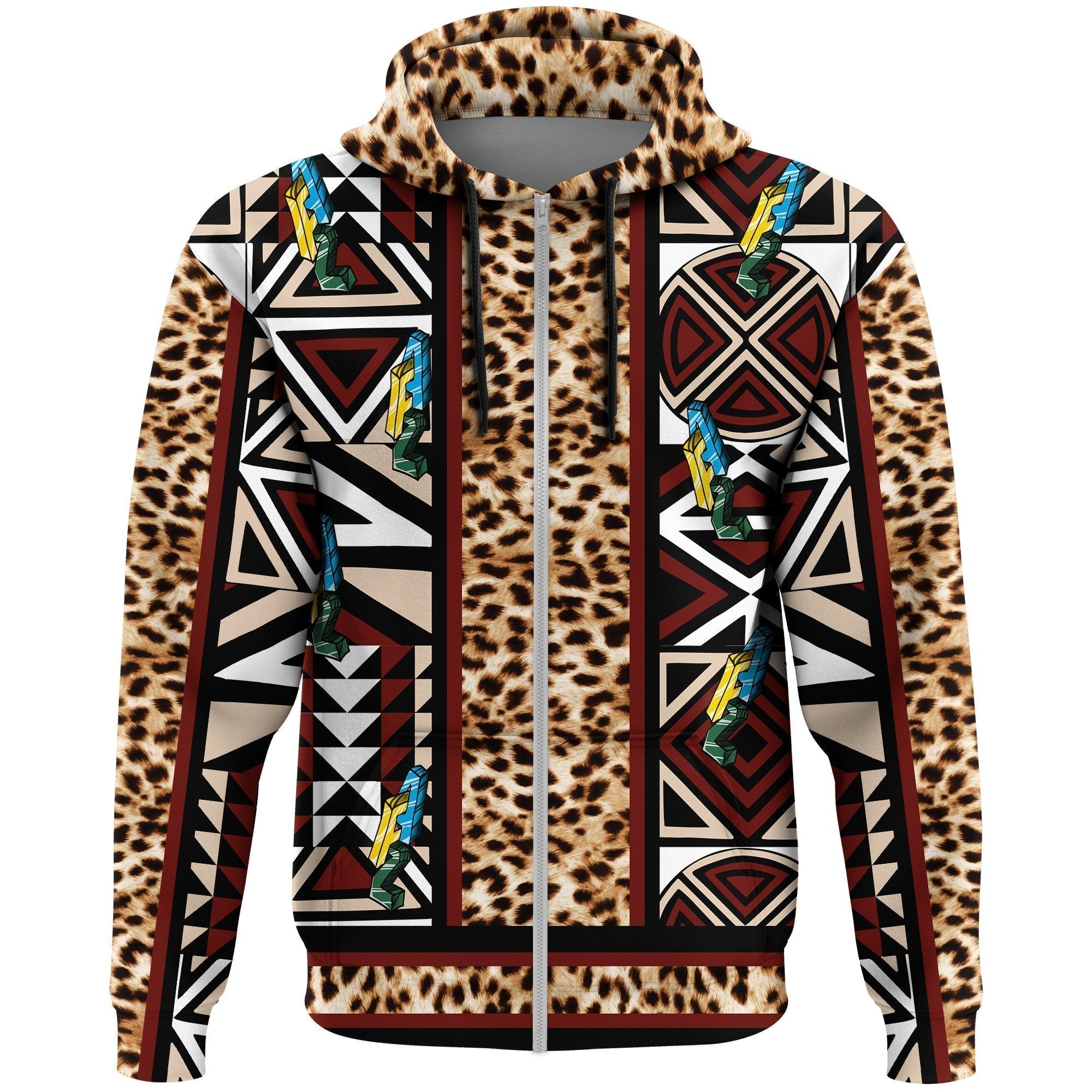 african-hoodie-rwanda-imigongo-leopard-king-zip-hoodie