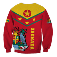 Grenada Sweatshirt - Proud Grenadian LT12 - Wonder Print Shop