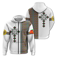 Eritrea Art Cross Hoodie LT12 - Wonder Print Shop