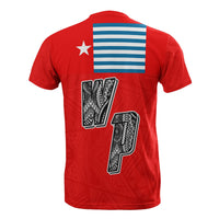 West Papua All Over T Shirt West Papua Flag Style - Wonder Print Shop