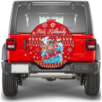 Hawaii Christmas Santas Surf Mele Kalikimaka Spare Tire Cover LT2 - Wonder Print Shop