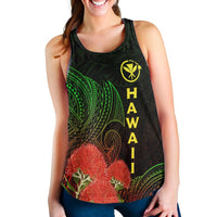 Hawaii Polynesian Women Racerback Tank - Ohia Lehua LT12 - Wonder Print Shop