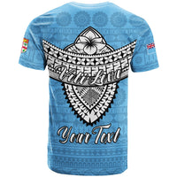 Custom Fiji Viti Levu Tapa Tribal T Shirt LT12 - Wonder Print Shop