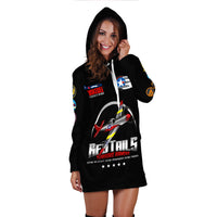 (Custom Personalied) Tuskegee Airmens Red Tails African American Heros Hoodie Dress - LT2 - Wonder Print Shop