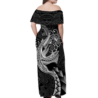 custom-personalised-polynesian-shark-tattoo-hawaii-tribal-off-shoulder-long-dress