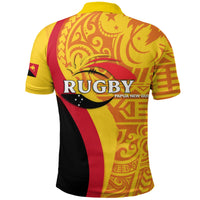 Papua New Guinea Rugby Union Pride Polo Shirt LT12 - Wonder Print Shop