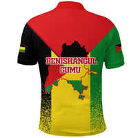 Benishangul Gumuz Legend Ethiopia Polo Shirt LT12 - Wonder Print Shop