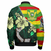 Hawaii Kaimuki High School Polynesian Patronage Bomber Jacket - Kaimuki High School Bloods in My Veins LT10 - Wonder Print Shop