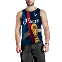 (Custom Personalied) France Football World Cup 2022 Men's Tank Top - LT2