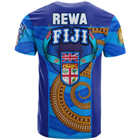 Fiji T Shirt Fiji Day Rewa Provinces With Tapa Patterns No.2 - Wonder Print Shop
