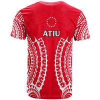 Cook Islands Atiu T Shirt Tribal Pattern LT12 - Wonder Print Shop