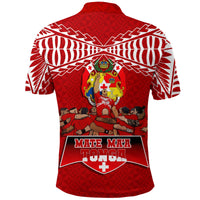Mate Maa Tonga Sipi Tau Polo Shirt LT12 - Wonder Print Shop