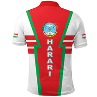 Harari Region Legend Ethiopia Polo Shirt LT12 - Wonder Print Shop