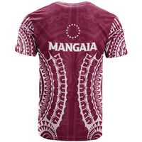 Cook Islands Mangaia T Shirt Tribal Pattern LT12 - Wonder Print Shop