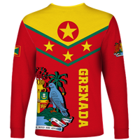 Grenada Long Sleeve Shirt - Proud Grenadian LT12 - Wonder Print Shop