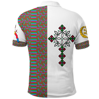 Eritrea Art Cross Polo Shirt LT12 - Wonder Print Shop