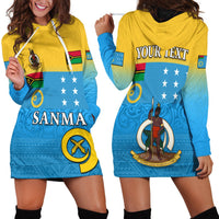 (Custom Personalised) Sanma Province Hoodie Dress Vanuatu Proud LT13 - Wonder Print Shop