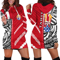Tahiti Unique Hoodie Dress Polynesia Pattern LT13 - Wonder Print Shop