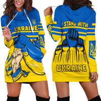 Ukraine Hoodie Dress Strong Ukrainian LT13 - Wonder Print Shop