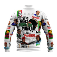 African Jacket - It Is Black History Everyday Periodt Baseball Jacket - Wonder Print Shop