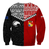 Tonga Combine New Zealand Maori Aotearoa Heritage Sweatshirt LT12 - Wonder Print Shop