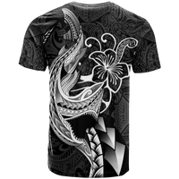 Custom Polynesian Shark Tattoo Hawaii Tribal T Shirt LT12 - Wonder Print Shop