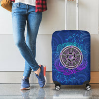 Celtic Pentagram With Triskele Luggage Covers LT12 - Wonder Print Shop