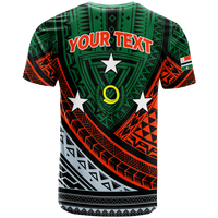 Custom Vanuatu Penama Province Tribal Pattern T Shirt LT12 - Wonder Print Shop