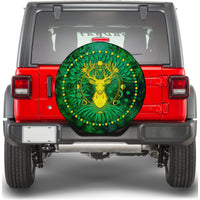 Celtic Moon Phases Deer with Tree of Life Spare Tire Cover LT12 - Wonder Print Shop