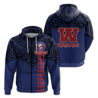 Waianae High School Pride Zip Hoodie LT12 - Wonder Print Shop