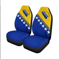 Bosnia and Herzegovina Pride Car Seat Covers LT12 - Wonder Print Shop