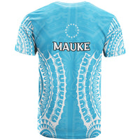 Cook Islands Mauke T Shirt Tribal Pattern LT12 - Wonder Print Shop