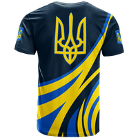 Ukraine Gold Trident T Shirt LT12 - Wonder Print Shop