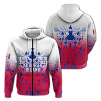 Austral Islands Tribal Tattoo Hoodie LT12 - Wonder Print Shop