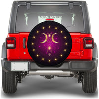 Celtic Triple Moon Wiccan Spare Tire Cover LT12 - Wonder Print Shop
