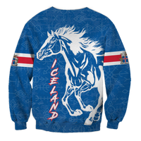 Icelandic Horse Pride Sweatshirt LT12 - Wonder Print Shop
